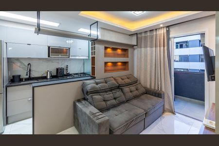 Sala de apartamento para alugar com 2 quartos, 54m² em Centro, Canoas