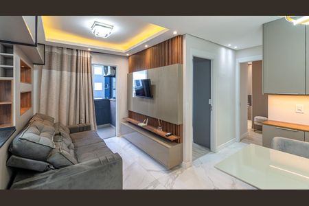 Sala de apartamento para alugar com 2 quartos, 54m² em Centro, Canoas