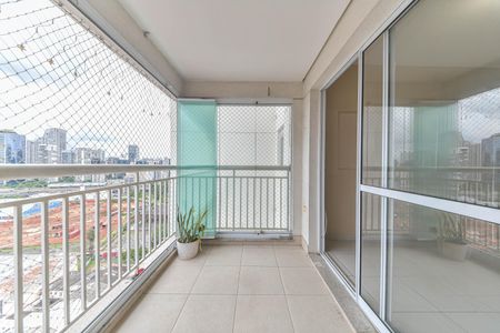 Varanda de apartamento à venda com 1 quarto, 47m² em Vila Cordeiro, São Paulo
