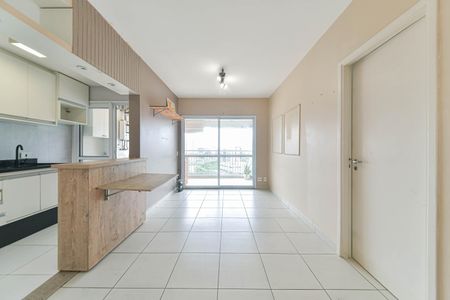 Sala de apartamento à venda com 1 quarto, 47m² em Vila Cordeiro, São Paulo