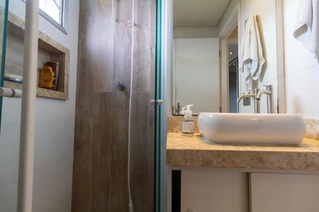 Apartamento para alugar com 47m², 2 quartos e 1 vaga Apartamento para alugar com 47m², 2 quartos e 1 vagaBanheiro