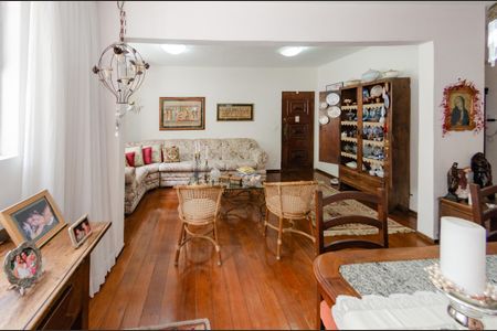 Sala de apartamento à venda com 4 quartos, 120m² em Sion, Belo Horizonte