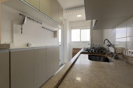 Apartamento para alugar com 59m², 2 quartos e 1 vagaCozinha e Área de Serviço