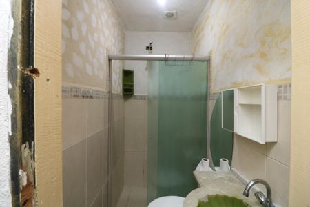 Banheiro de kitnet/studio para alugar com 1 quarto, 35m² em Chácara Belenzinho, São Paulo