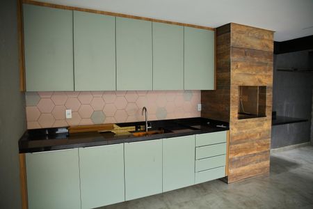 Casa à venda com 156m², 3 quartos e 4 vagasÁrea de churrasco na Garagem 