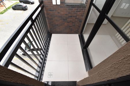 Sacada com Churrasqueira de apartamento para alugar com 2 quartos, 42m² em Santo Antônio, São José dos Pinhais