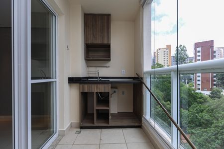Varanda da Sala de apartamento para alugar com 3 quartos, 72m² em Jardim Vazani, São Paulo