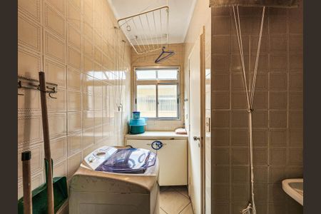 Área de Serviço de apartamento para alugar com 2 quartos, 89m² em Guilhermina, Praia Grande