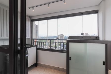 Studio para alugar com 26m², 1 quarto e sem vagaVaranda 