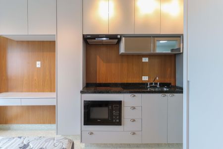 Studio para alugar com 26m², 1 quarto e sem vagaStudio - Quarto e Cozinha