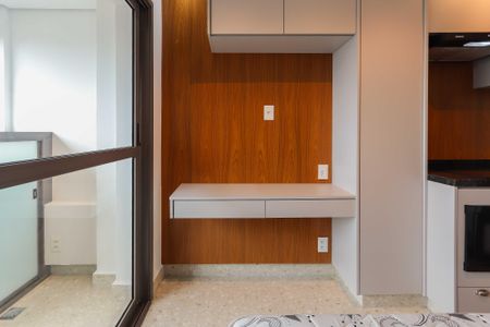 Studio para alugar com 26m², 1 quarto e sem vagaStudio - Quarto e Cozinha