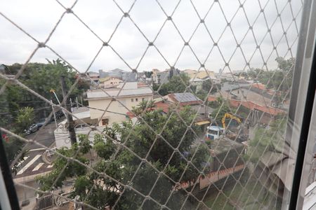 VISTA SALA TV de apartamento à venda com 2 quartos, 43m² em Vila Camilópolis, Santo André