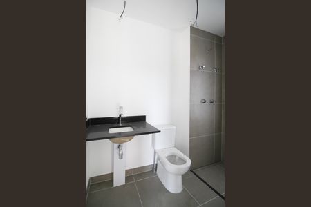 Banheiro de kitnet/studio à venda com 1 quarto, 55m² em Itaim Bibi, São Paulo