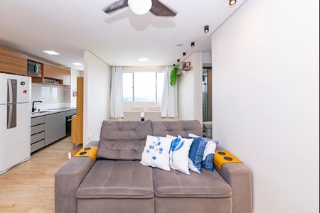 Sala de apartamento à venda com 2 quartos, 54m² em Buritis, Belo Horizonte