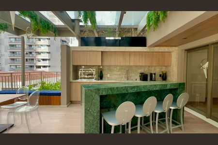 Studio à venda com 32m², 1 quarto e sem vaga Studio à venda com 32m², 1 quarto e sem vagaChurrasqueira