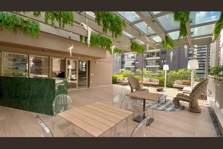 Studio à venda com 32m², 1 quarto e sem vaga Studio à venda com 32m², 1 quarto e sem vagaChurrasqueira