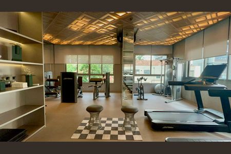 Studio à venda com 32m², 1 quarto e sem vaga Studio à venda com 32m², 1 quarto e sem vagaAcademia