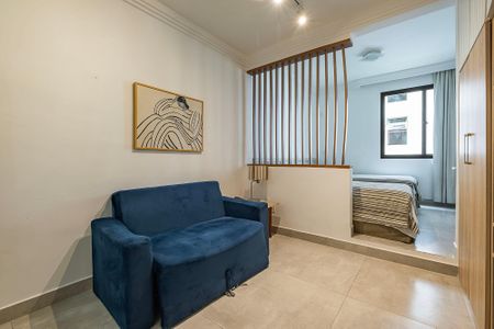 Studio de kitnet/studio para alugar com 1 quarto, 27m² em Cerqueira César, São Paulo