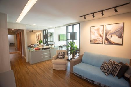 Sala de apartamento à venda com 3 quartos, 85m² em Buritis, Belo Horizonte