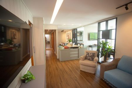 Sala de apartamento à venda com 3 quartos, 85m² em Buritis, Belo Horizonte