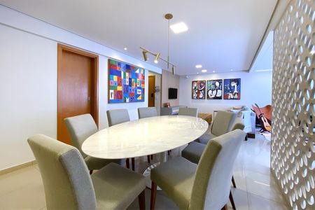 Sala - Jantar de apartamento à venda com 4 quartos, 141m² em Buritis, Belo Horizonte