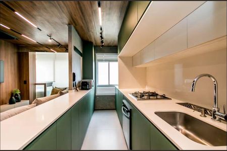 Apartamento à venda com 50m², 1 quarto e 1 vagaCozinha