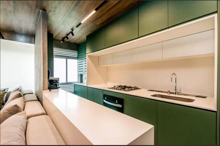 Apartamento à venda com 50m², 1 quarto e 1 vagaCozinha