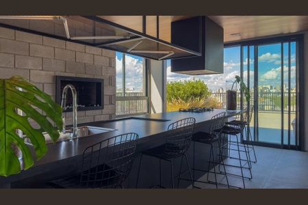 Área Comum de kitnet/studio para alugar com 1 quarto, 27m² em Cidade Baixa, Porto Alegre