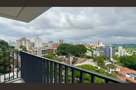 Apartamento para alugar com 60m², 1 quarto e 1 vagaVaranda