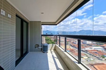 Sacada  de apartamento para alugar com 2 quartos, 65m² em Maracanã, Praia Grande