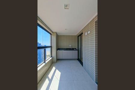 Sacada  de apartamento para alugar com 2 quartos, 65m² em Maracanã, Praia Grande