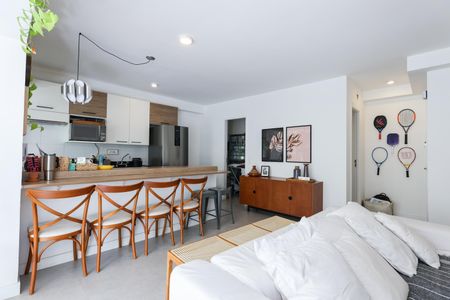 Sala de apartamento à venda com 3 quartos, 109m² em Vila Andrade, São Paulo