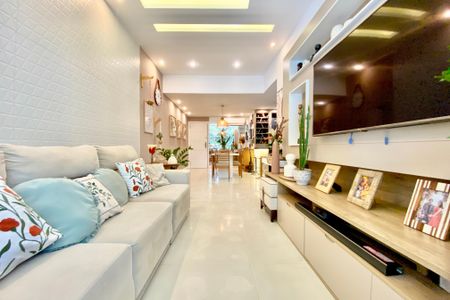 Sala  de apartamento à venda com 3 quartos, 90m² em Leblon, Rio de Janeiro