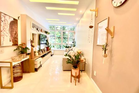 Sala  de apartamento à venda com 3 quartos, 90m² em Leblon, Rio de Janeiro