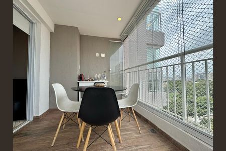 Varanda de apartamento para alugar com 1 quarto, 37m² em Campo Belo, São Paulo