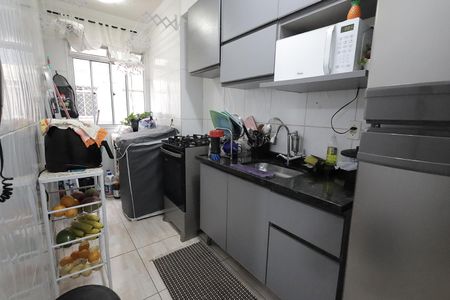 Cozinha de apartamento à venda com 3 quartos, 52m² em Vila Lutécia, Santo André