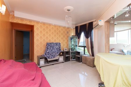 Sala de apartamento à venda com 1 quarto, 46m² em Nonoai, Porto Alegre