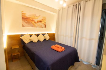 Sala / Quarto - Studio de kitnet/studio para alugar com 1 quarto, 26m² em Jardim das Acacias, São Paulo