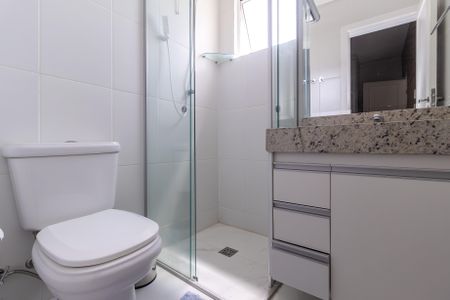 Apartamento para alugar com 60m², 2 quartos e 1 vaga Apartamento para alugar com 60m², 2 quartos e 1 vagaBanheiro da Suíte
