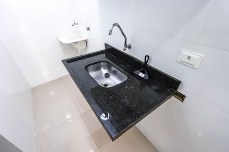 Cozinha de kitnet/studio para alugar com 1 quarto, 28m² em Vila Nair, São Paulo