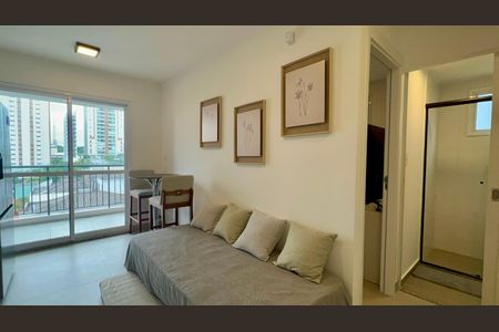Sala de apartamento para alugar com 1 quarto, 44m² em Pinheiros, São Paulo
