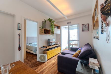 Sala de apartamento à venda com 1 quarto, 40m² em Consolação, São Paulo