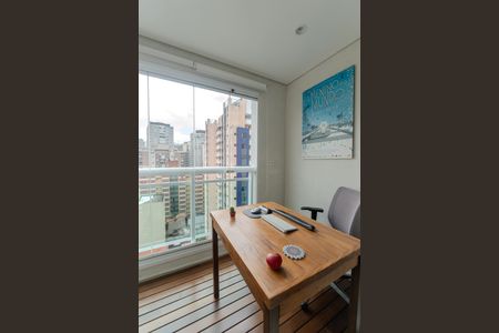 Sacada de apartamento à venda com 1 quarto, 40m² em Consolação, São Paulo