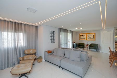 Sala de apartamento à venda com 3 quartos, 120m² em Vila Campo Grande, São Paulo