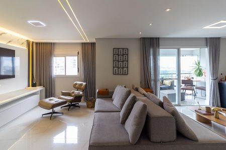 Sala de Tv de apartamento à venda com 3 quartos, 120m² em Vila Campo Grande, São Paulo