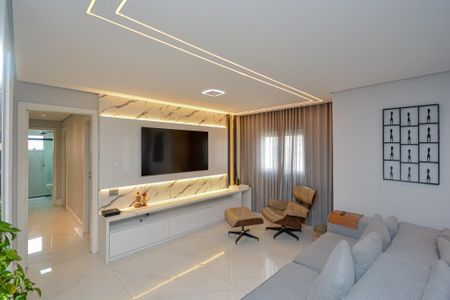 Sala de apartamento à venda com 3 quartos, 120m² em Vila Campo Grande, São Paulo