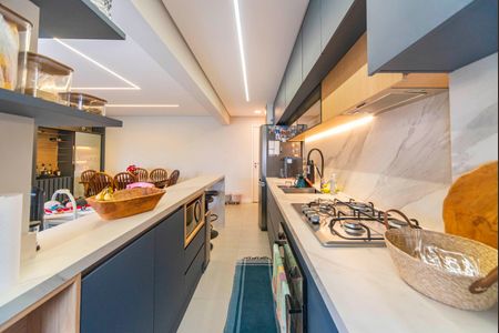 Apartamento à venda com 87m², 3 quartos e 2 vagasCozinha 