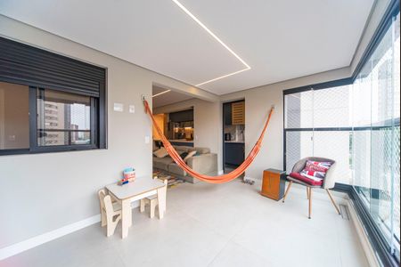 Varanda Gourmet de apartamento para alugar com 3 quartos, 87m² em Jardim Bela Vista, Santo André