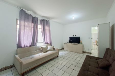 Sala de apartamento para alugar com 1 quarto, 70m² em Guilhermina, Praia Grande