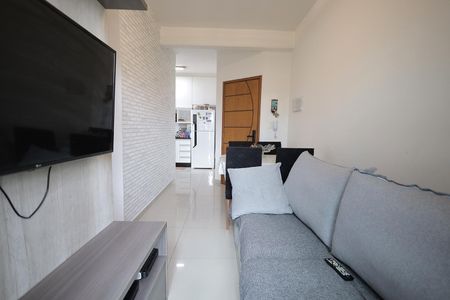 Sala de apartamento à venda com 2 quartos, 40m² em Vila Bela Vista, Santo André